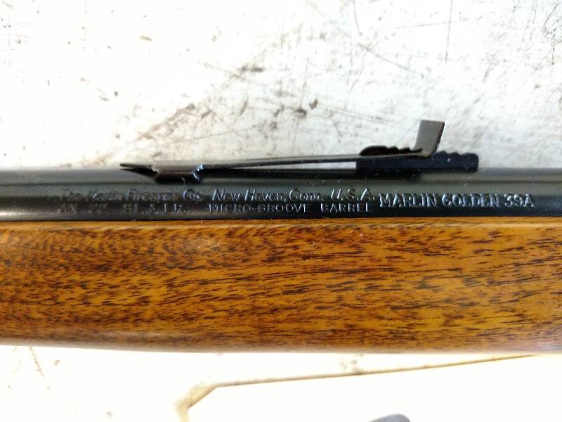 lot 3 image: Marlin 39A 22 Long Rifle with Case...