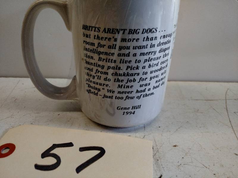 lot 57 image: Remington Mug with (350) 22 Bullets...