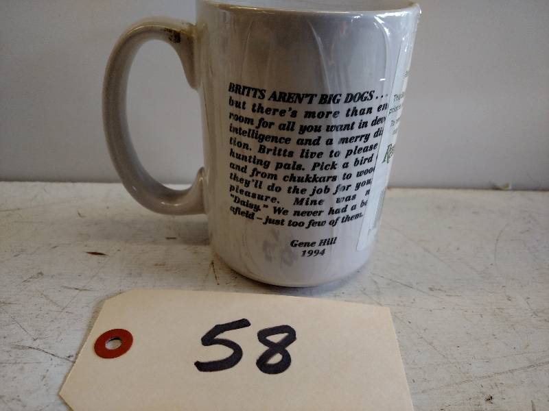 lot 58 image: Remington Mug with (350) 22 Bullets...