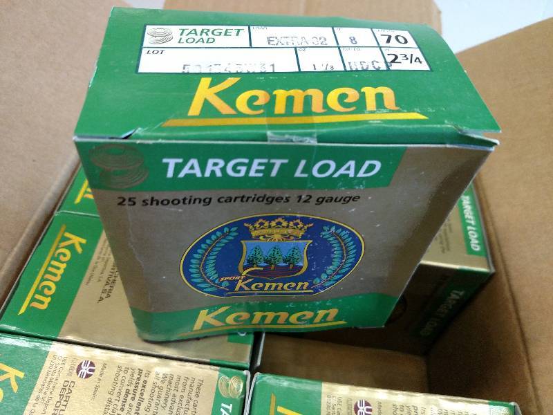 lot 81 image: (10) 25 pk. Kemen 12 ga. x 2 34 8 ...