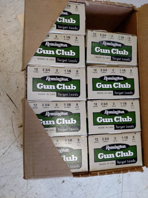 lot 84 image: (10) 25 pk. Remington 12 ga. x 2 3...