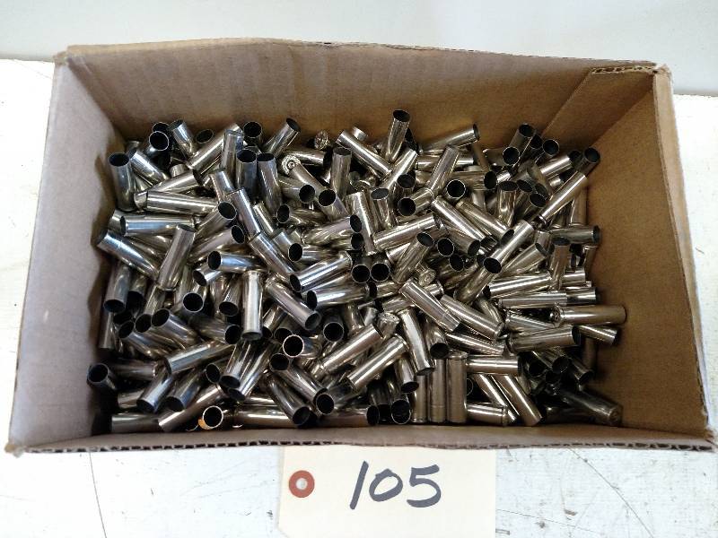 lot 105 image: 357 Mag Casings...