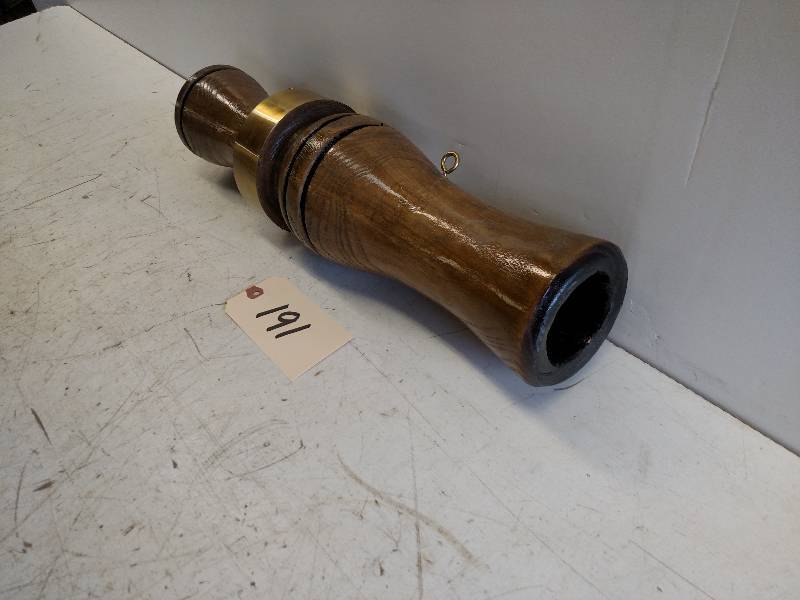 lot 191 image: Faux Duck Call, 19 14 x 5...