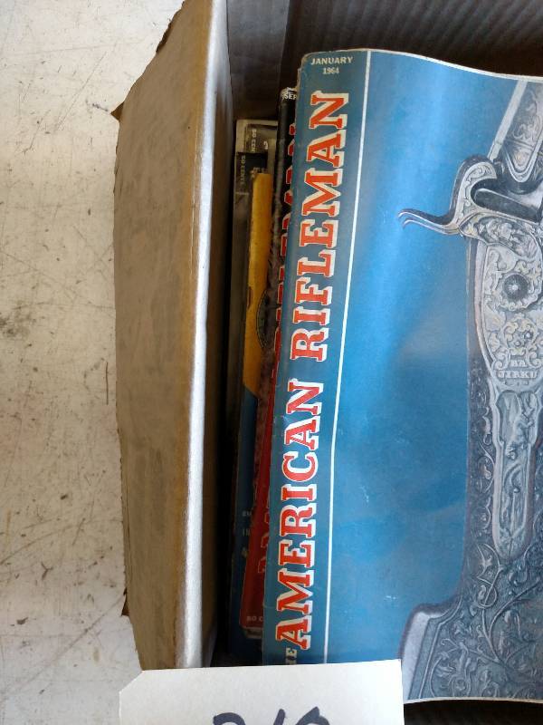 lot 210 image: Vintage The American Rifleman Magaz...