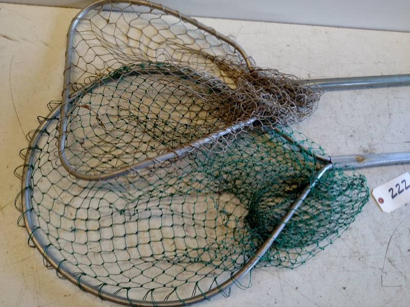 lot 222 image: (2) Fish Nets...