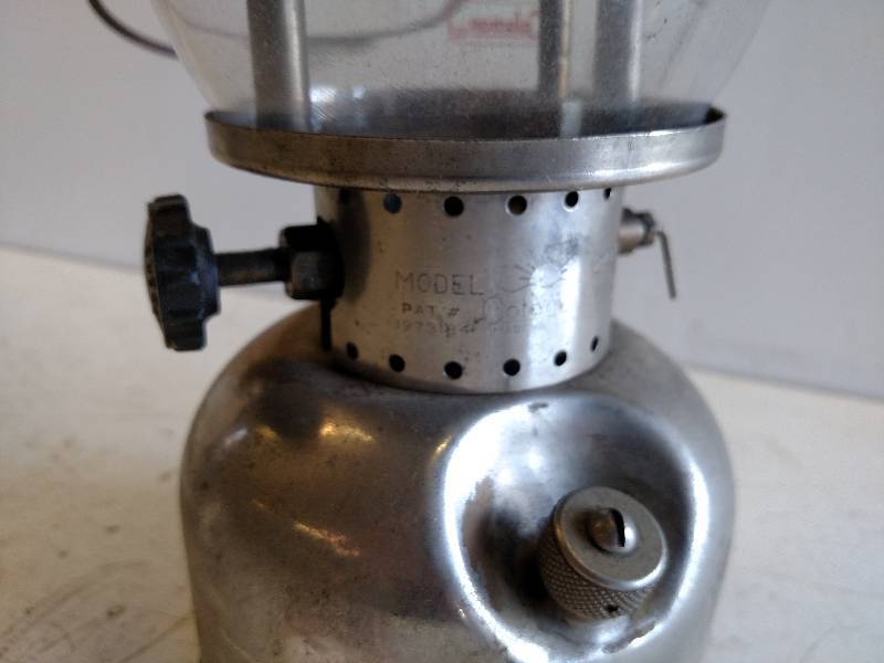 lot 228 image: Coleman Gas Lantern...