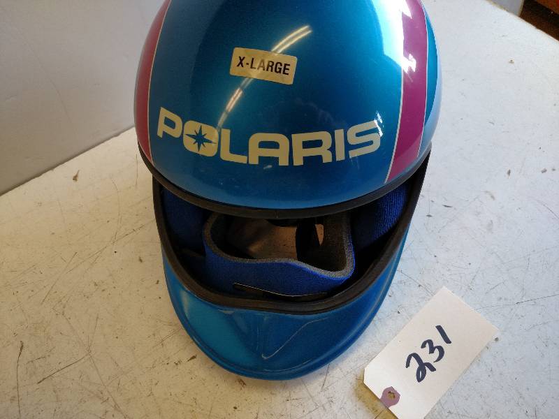 lot 231 image: Bell Polaris Indy Helmet, XL...