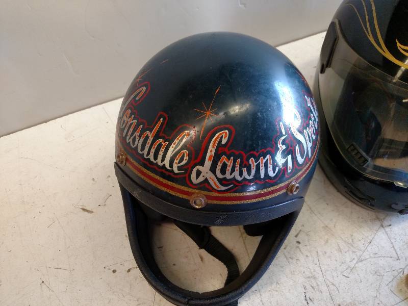lot 236 image: (3) Asstd Helmets...