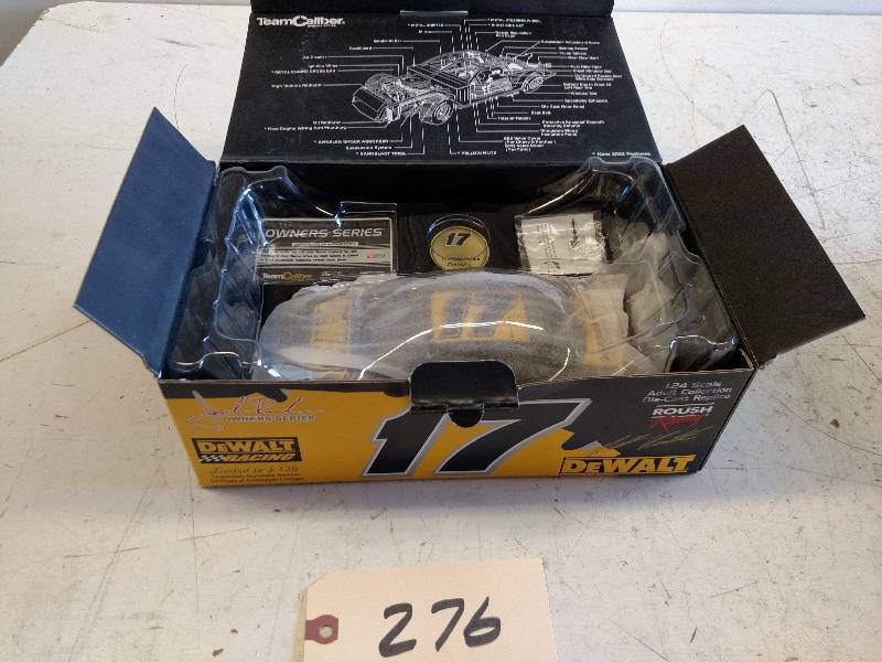 lot 276 image: Team Caliber Dewalt 124 Diecast Na...