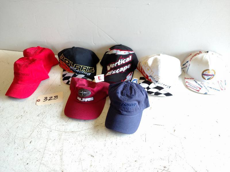 lot 328 image: (8) Polaris Caps...