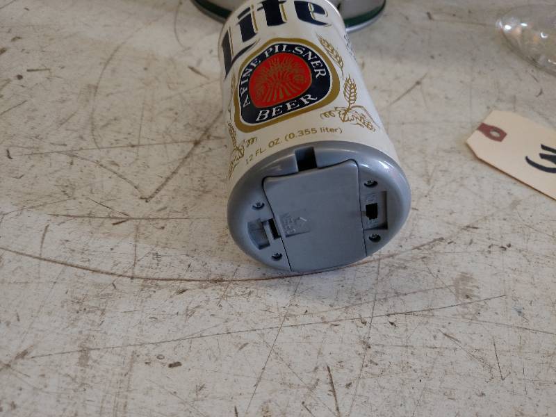lot 370 image: Beer Cans & Big Wine Goblet...