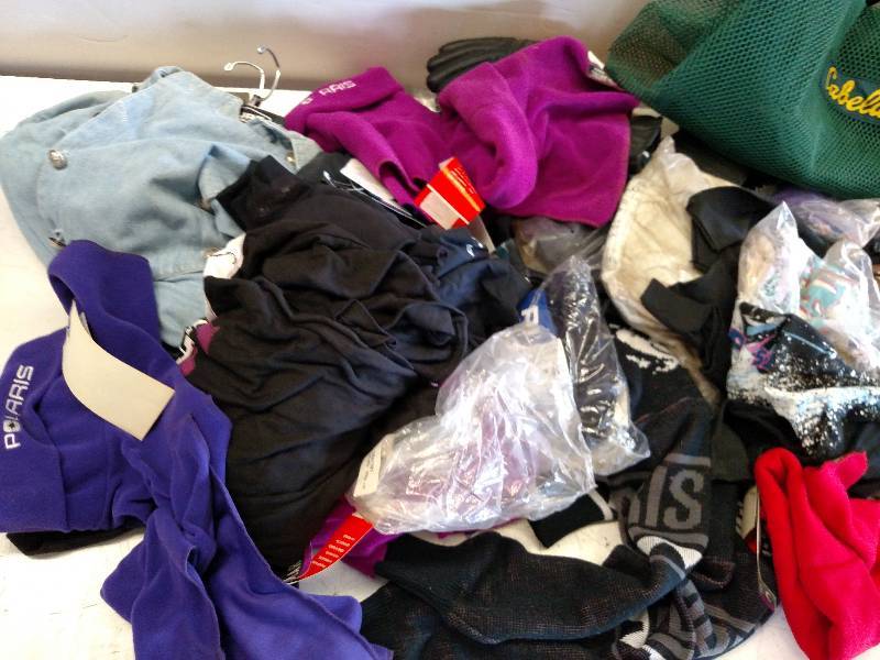 lot 374 image: Asstd Polaris Clothes in Decoy Bag...