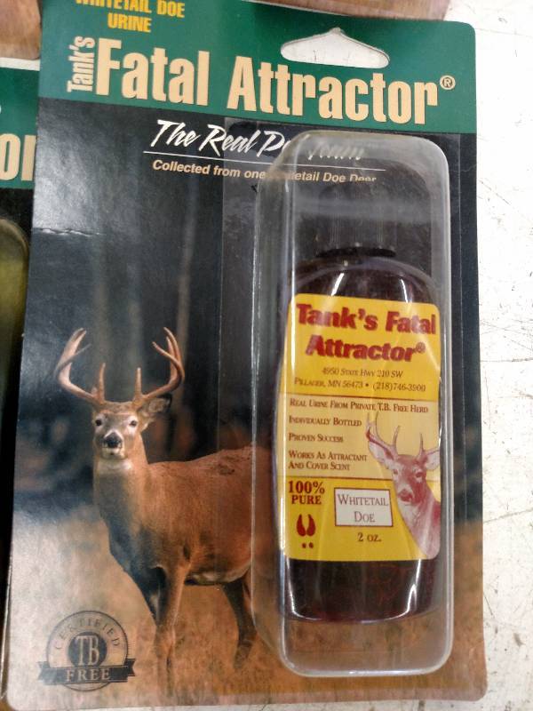 lot 389 image: (8) Deer Scent...