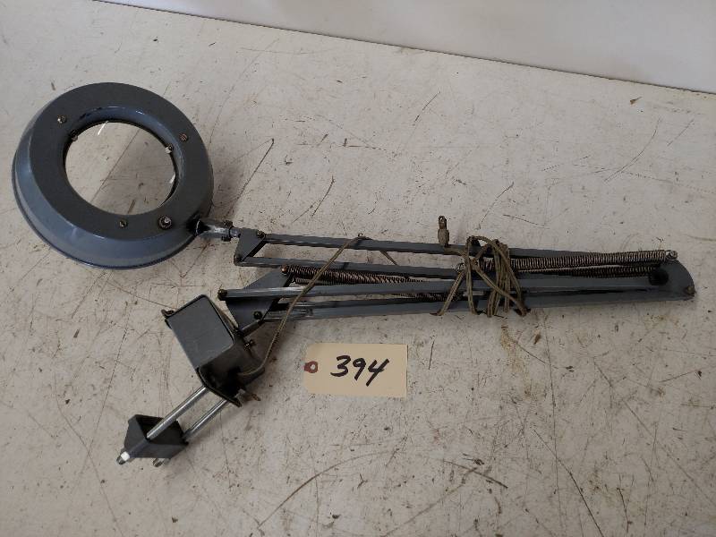 lot 394 image: Flex Arm Magnifier Lamp, Works...