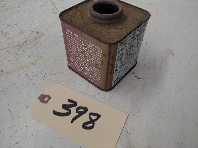 lot 398 image: Vintage Gun Powder can...