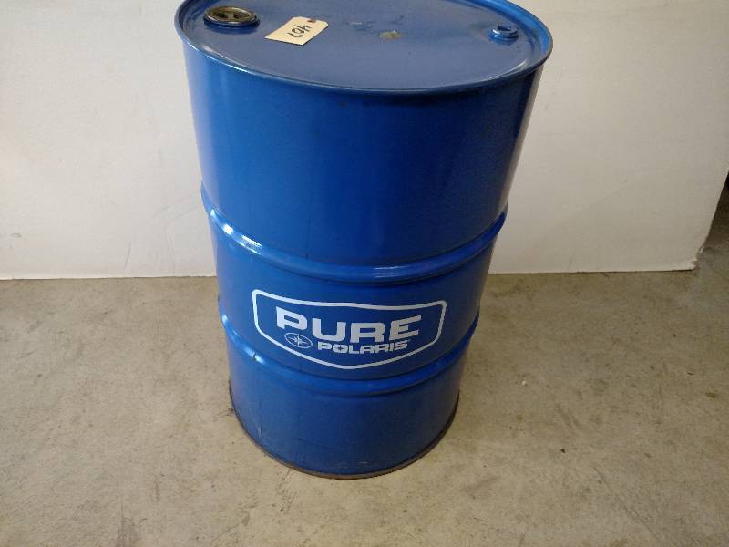 lot 407 image: Pure Polaris 55 Gallon Drum with Re...