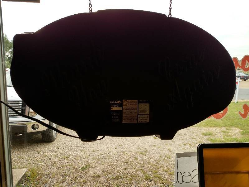 lot 414 image: Fallon Open Sign, Pull Chain Broke,...