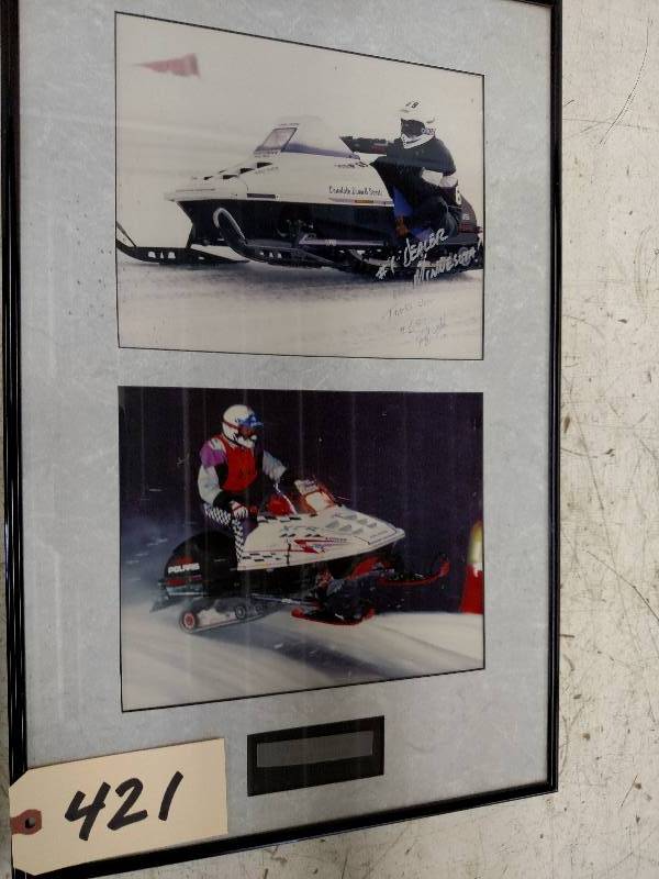 lot 421 image: Vintage Snowmobile Pictures...