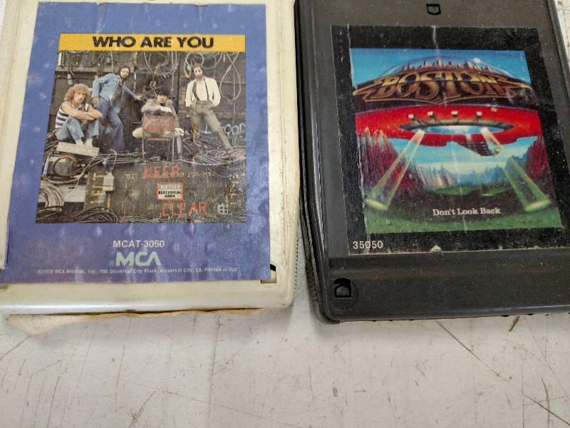 lot 423 image: (10) Asstd 8-Track Tapes...
