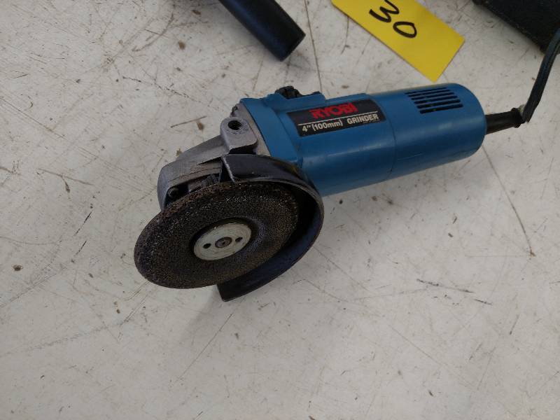 lot 30 image: Ryobi 4 Angle Grinder, Works...