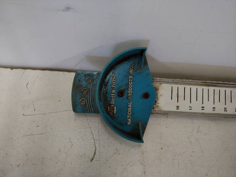 lot 242 image: Napa V-Belt Sizer...