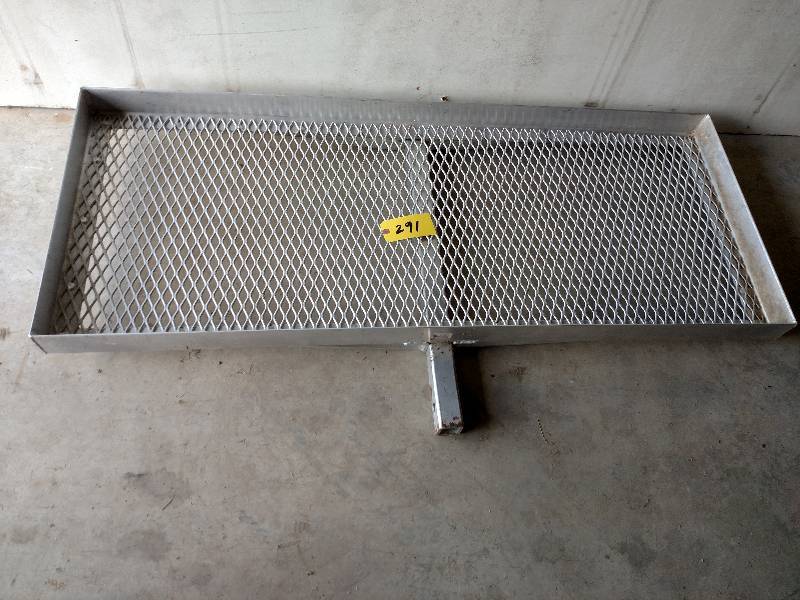 lot 291 image: Aluminum Receiver Carrier, 60 x 24...