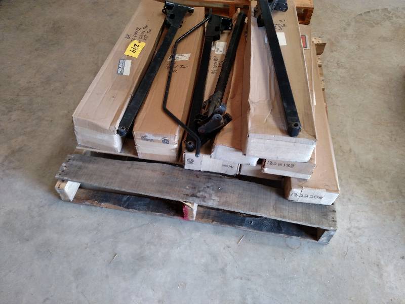 lot 299 image: Polaris Snowmobile Trailing Arms...