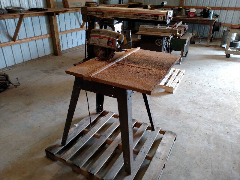 lot 330 image: Craftsman 10 Radial Arm Saw, 115 v...