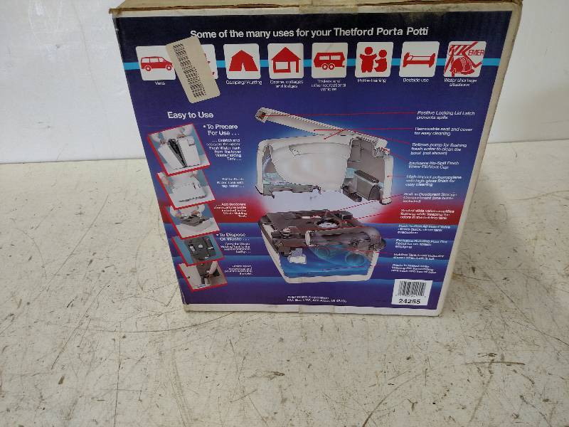 lot 360 image: Thetford Porta Potti, 225 Deluxe, N...