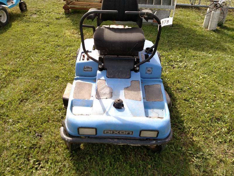 lot 378 image: Dixon ZTR 4515B Zero Turn Mower, 15...