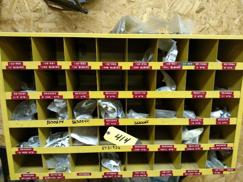 lot 414 image: Kar Pigeon Hole Cabinet with Asstd...