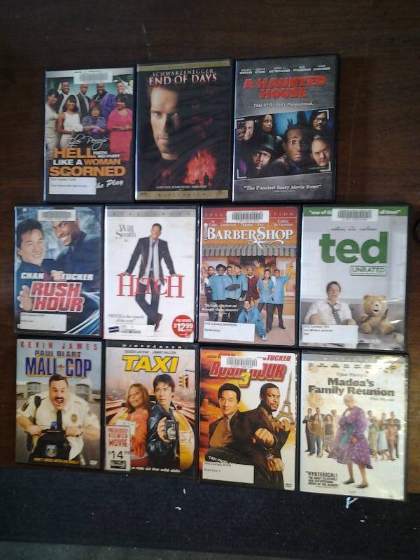lot 19 image: 11-DVDs