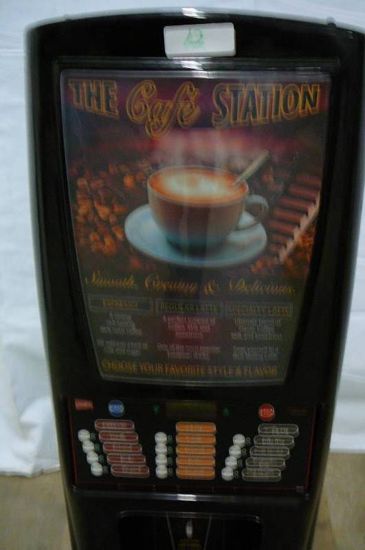 lot 12 image: BEVERAGE DISPENSERCAF STATION