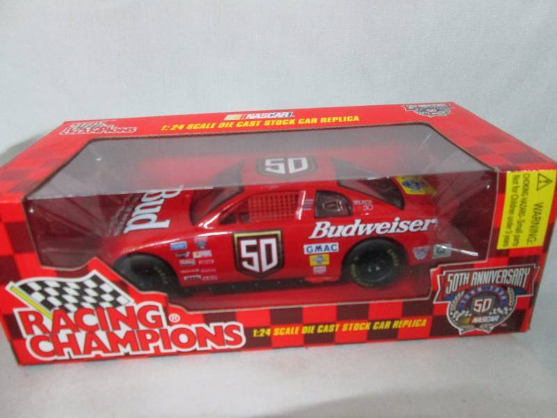 lot 129 image: Budweiser Racing Memorabilia