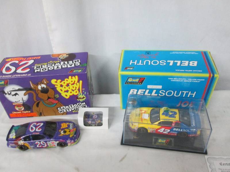 lot 96 image: Joe Nemechek and Robert Pressley Stock Cars
