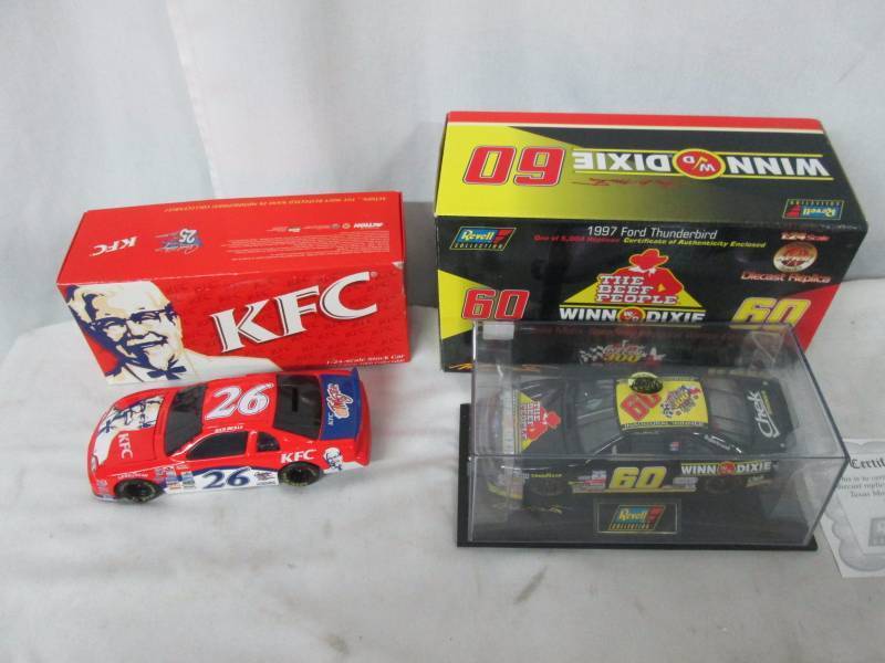 lot 97 image: Rich Bickle and Mark Martin Stock Cars