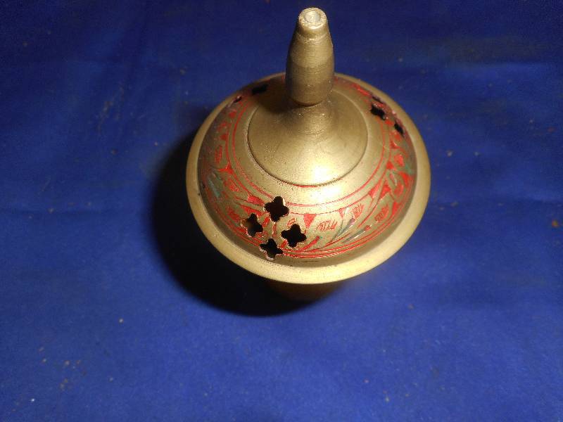 VINTAGE BRASS INCENSE BURNER