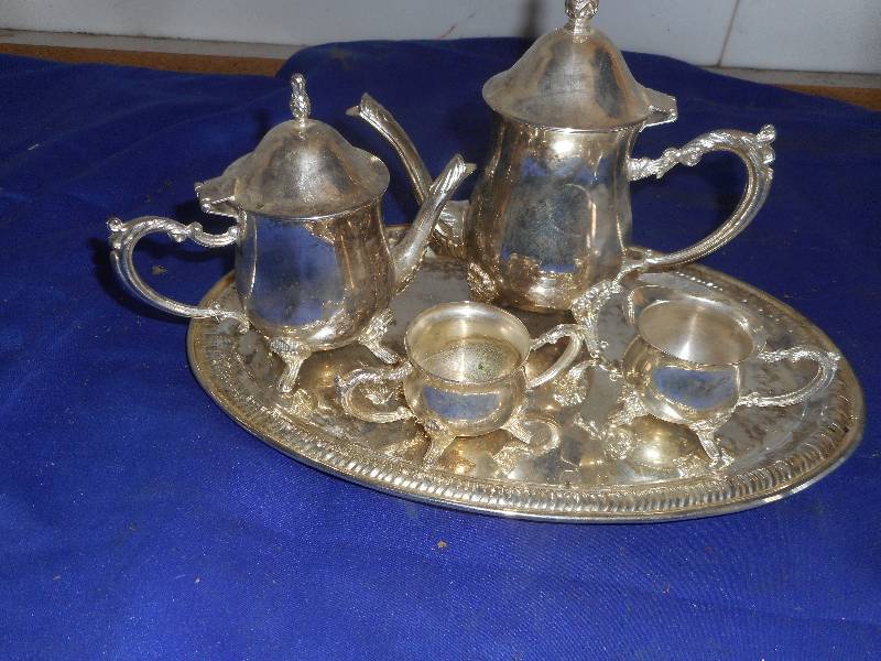 VINTAGE SILVER TEASET