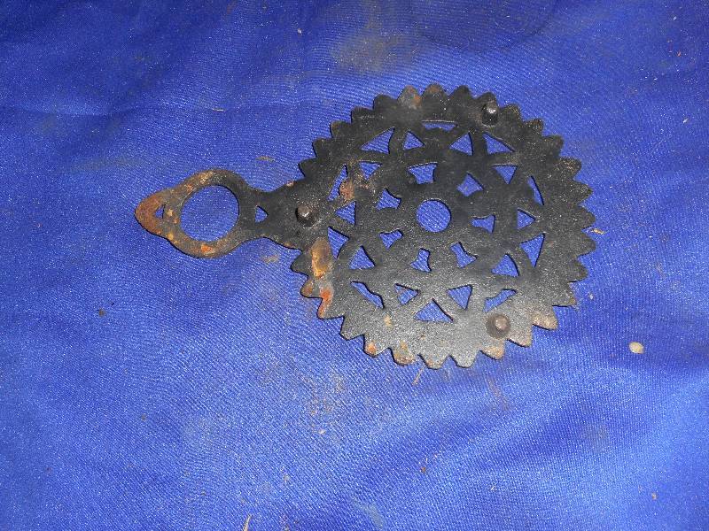 ANTIQUE CAST IRON TRIVET