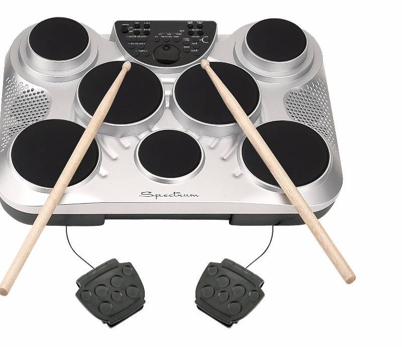 Sectrum 7-Pad Digital Drum with Drum Stand