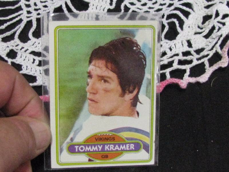 1980 Tommy Kramer Football Card