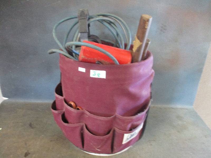lot 36 image: Work bucket Full Of Tools