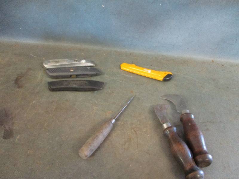 lot 44 image: Utility Knives & More