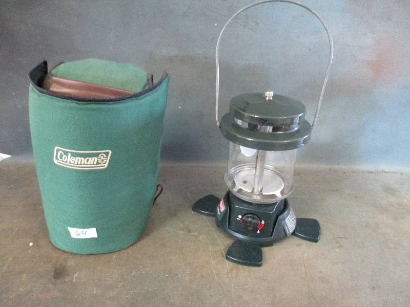lot 64 image: Propane Lantern & Case