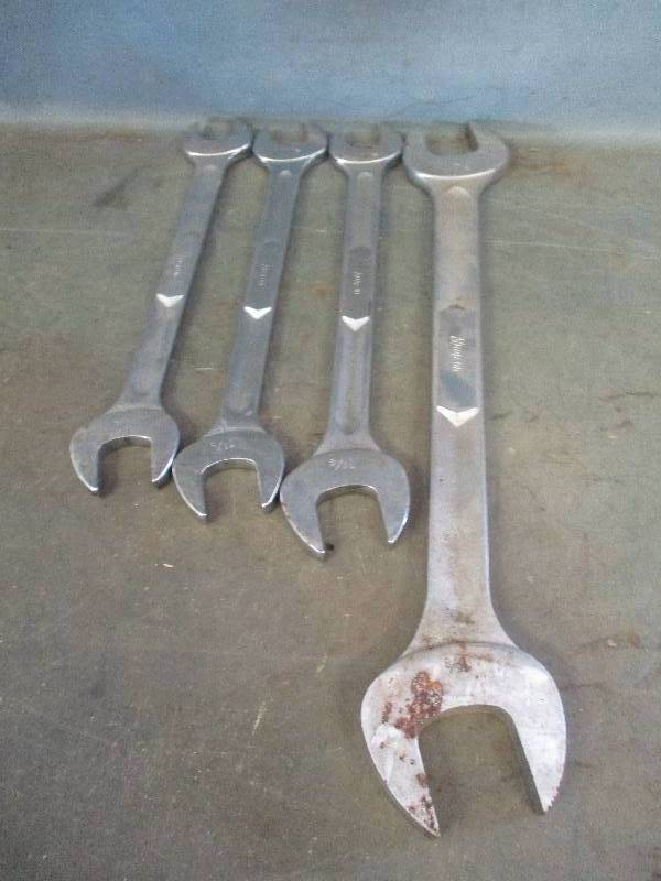 lot 76 image: Open Face Wrench Set