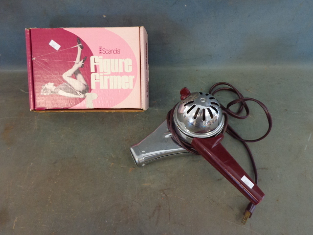 lot 119 image: Vintage Hair Dryer and Figure Firmer