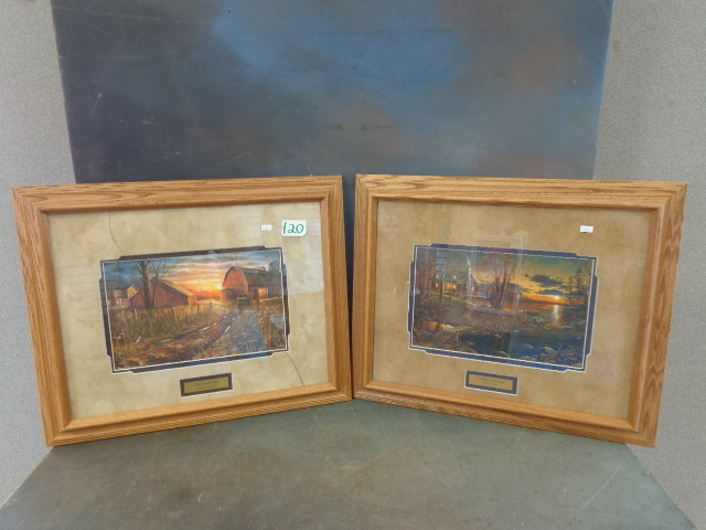 lot 120 image: Jim Hansel Prints with Frames