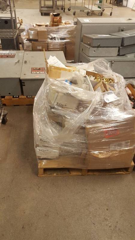 lot 9 image: Pallet Lot of Commercial Electrical Parts