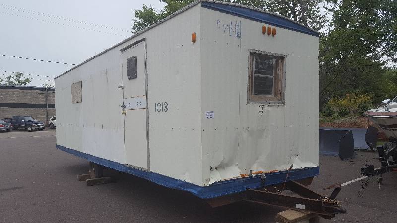 lot 2 image: Mobile Job Site Trailer, 8 x 26