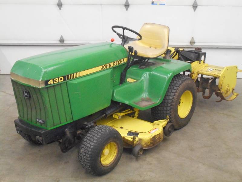 John Deere 430 Tractor, Yanmar 3-Cy...